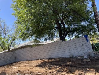 Grey Block Wall 