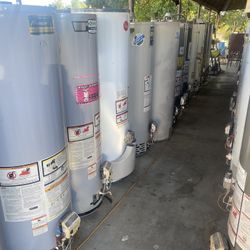 Water Heaters, 30-40-50-75 Galones