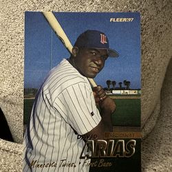 1997 Fleer David Arias (David Ortiz) Rookie – Minnesota Twins RC (Ungraded)