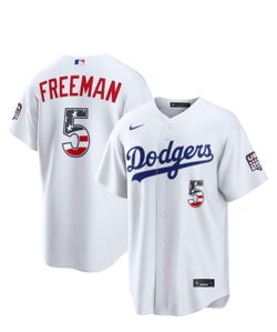 Dodgers Freddie Freeman Nike USA 250 jersey