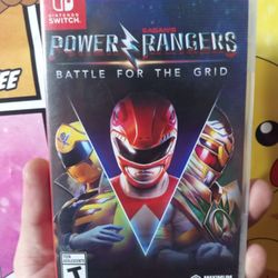 Nintendo Switch Videogame Power Rangers 