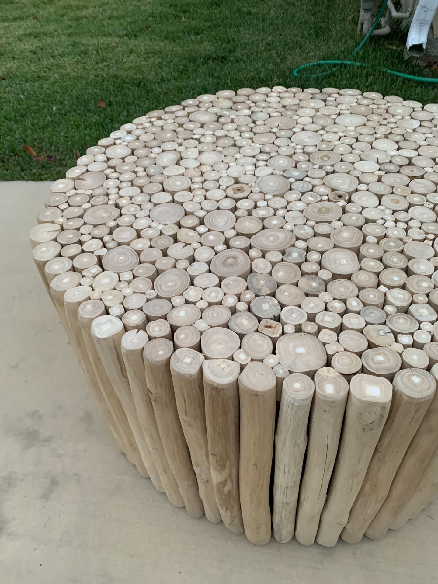 Wooden Log Coffee Table