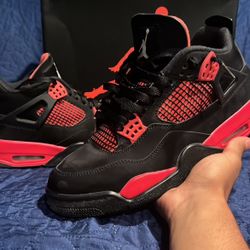 Jordan 4 Red Thunder 