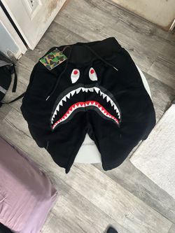 Black bape shorts