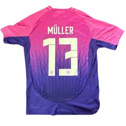 Müller Germany 2024 Soccer Jersey - Player Version - Slim Fit