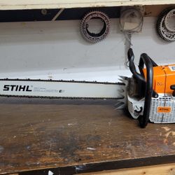 Stihl MS880 Chainsaw NEW With 42" Bar + 6' GB Titanium  Bar 