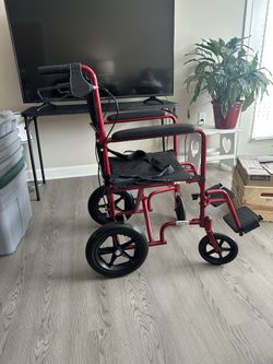 Walker / Rollater 3 Wheel and a Lightweight Transport Chair