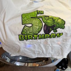 Size Small 5th birthday Shirt