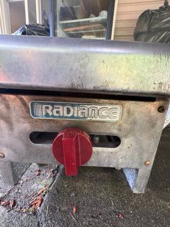 Flat top griddle 12inches