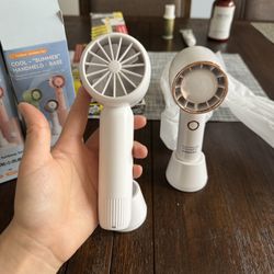 Brand new Handheld Fan USB Rechargeable, Small Pocket for Travel/Lash