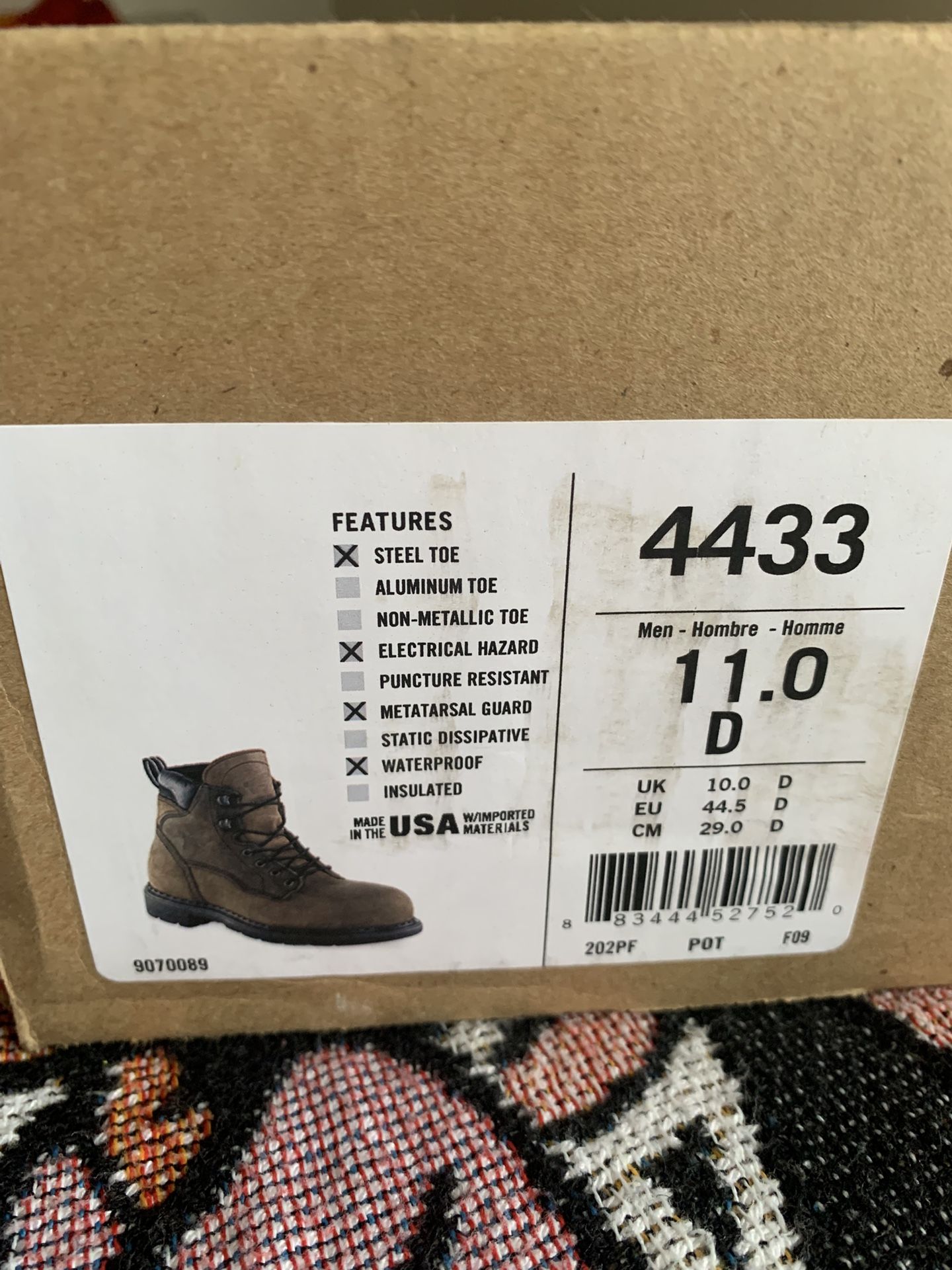 Redwing Boots: METGUARD BOOT (Size 11)