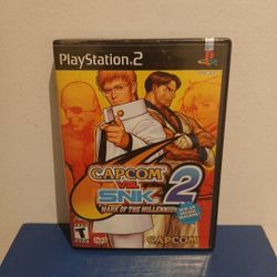 PLAYSTATION TWO CAPCOM VS SNK 2 MARK OF THE MILLENNIUM