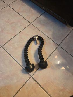 Tricep Rope Cable Attachment
