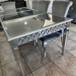 Mirror Dining Table 