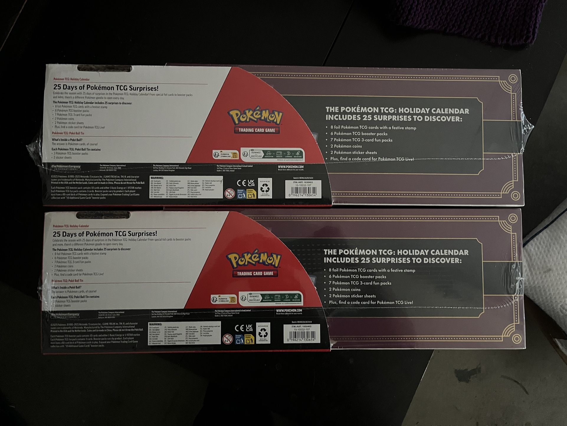 Pokémon Christmas Calender