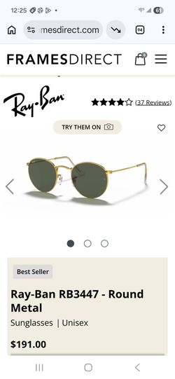 Ray Ban Oval Sunglasses