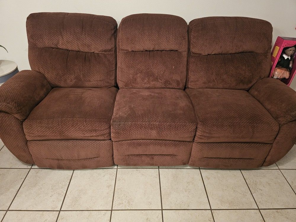 Lay-Z-Boy Reclining Couch