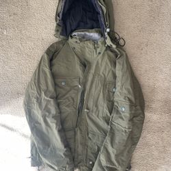 Planet Earth Snowboard Jacket Sz L / XL