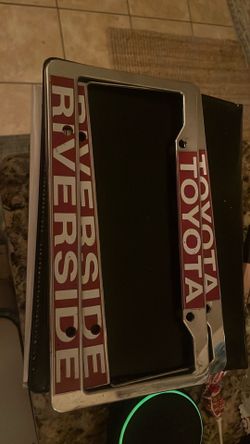 Car plate frames