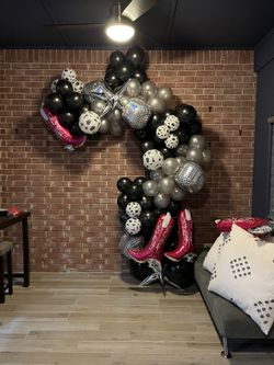 30th Birthday Balloon Garland 