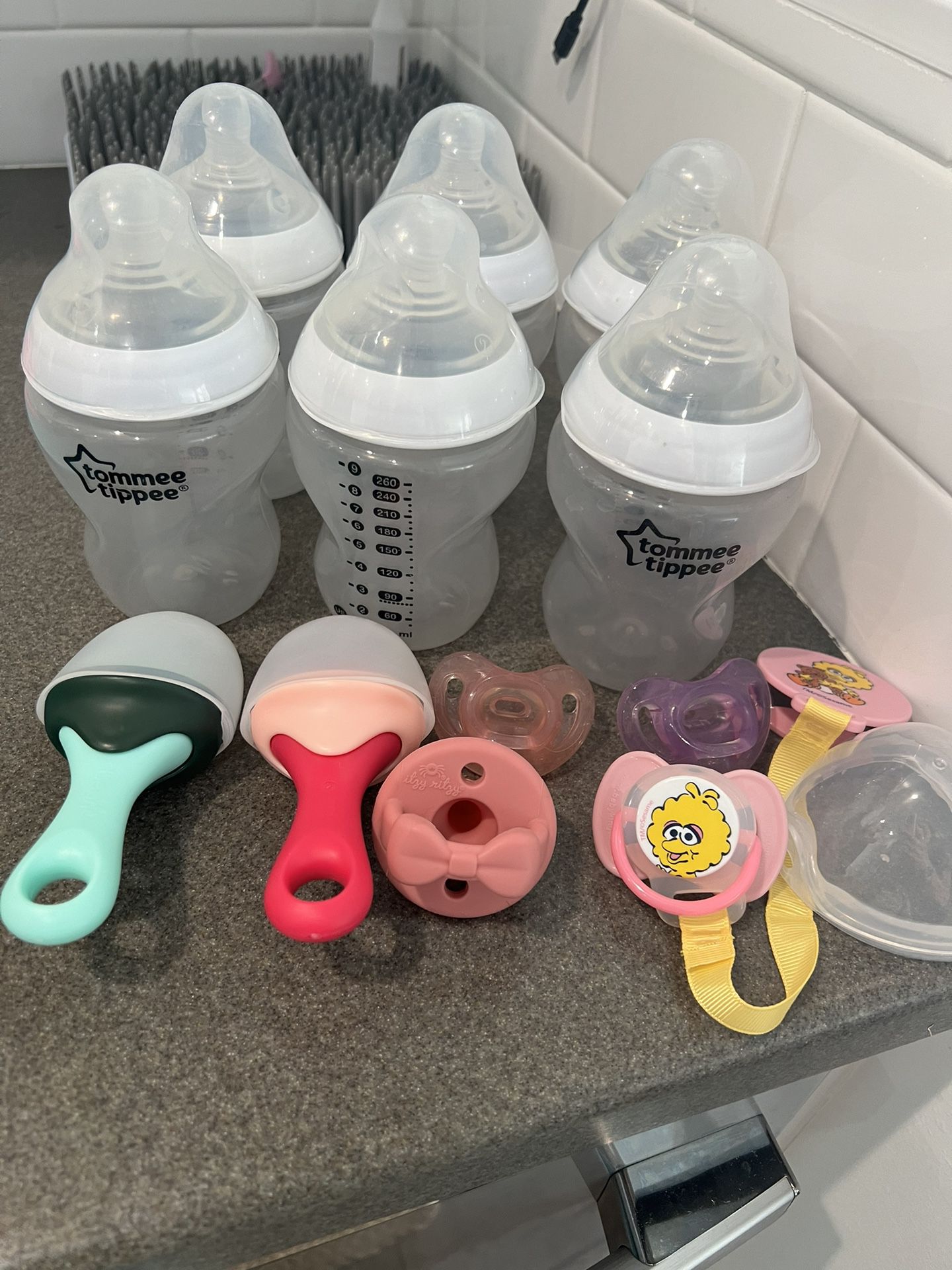 Bottles, Pacifiers and Silicone Feeders