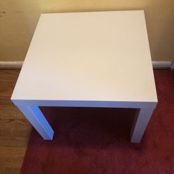 Grey IKEA end tables x 2