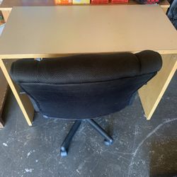 Chair and Desk