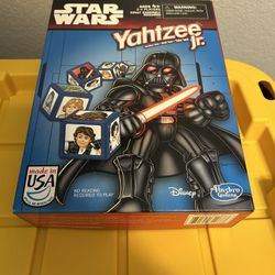 Disney Star Wars Yahtzee JR Hasbro Game Age 4+ Unisex Kids Family Fun Game Night