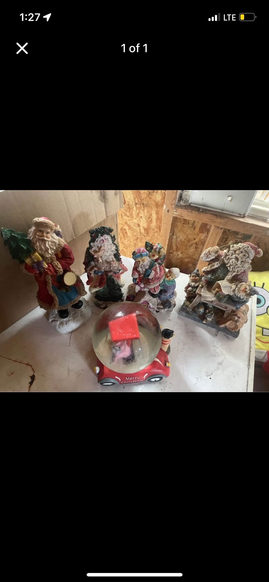 Santa Clause’s And Snowglobe
