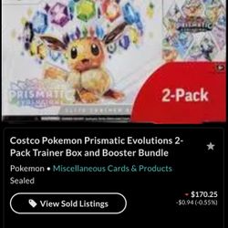 Pokemon Cards/ Costco Prismatic / Collectibles 