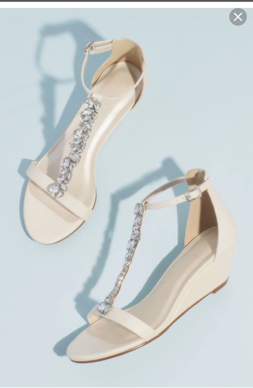 David’s bridal wedding shoes