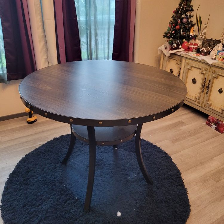Circular Table 48" Wide, Counter Height.