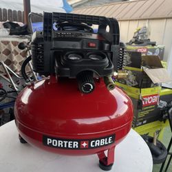 Porter-Cable 6 Gal. 150 PSI Portable Electric Pancake Air Compressor