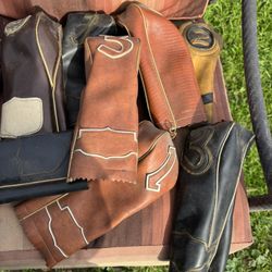 Vintage Golf Club Covers And Golf Club, Drivers Fairways And Hybrids