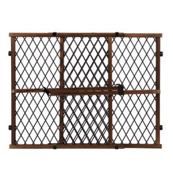 LIKE NEW RUSTIC COLORED BABY GATE / SAFETY GATE