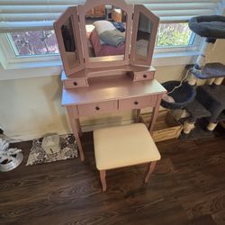 Rose Gold Vanity
