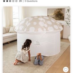 Smol Space Inflatable Mushroom Fort