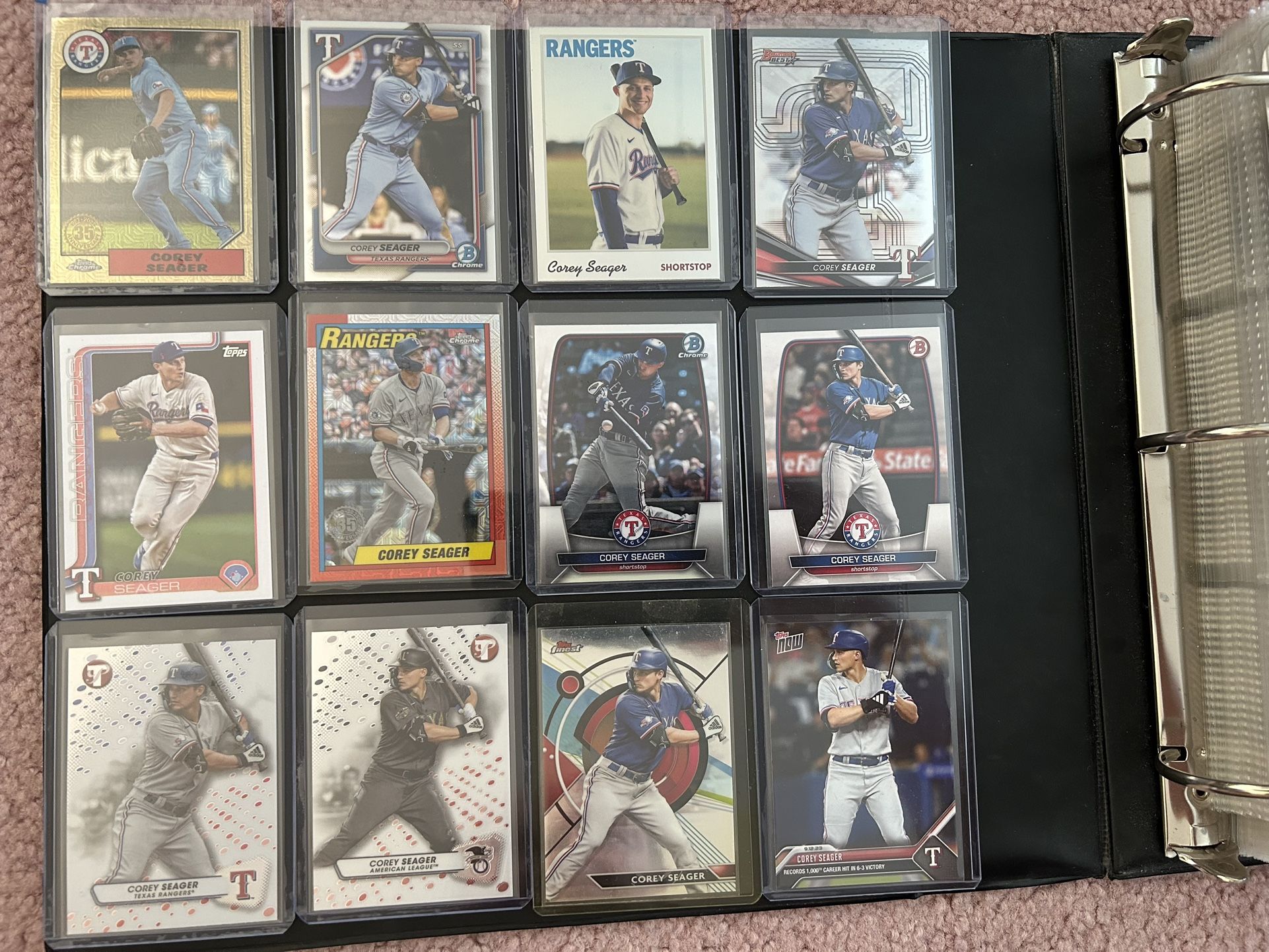 Texas Rangers Corey Seager (38) Card Lot