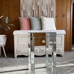 Mirrored Nightstand