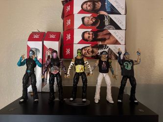 Jeff Hardy Elite Figure Lot