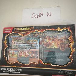 Pokemon TCG Charizard EX Box