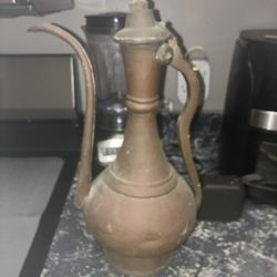Antique Copper antique Middle Eastern coffee Tea pot