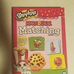 Shopkins Make -A-Deal Matching Game