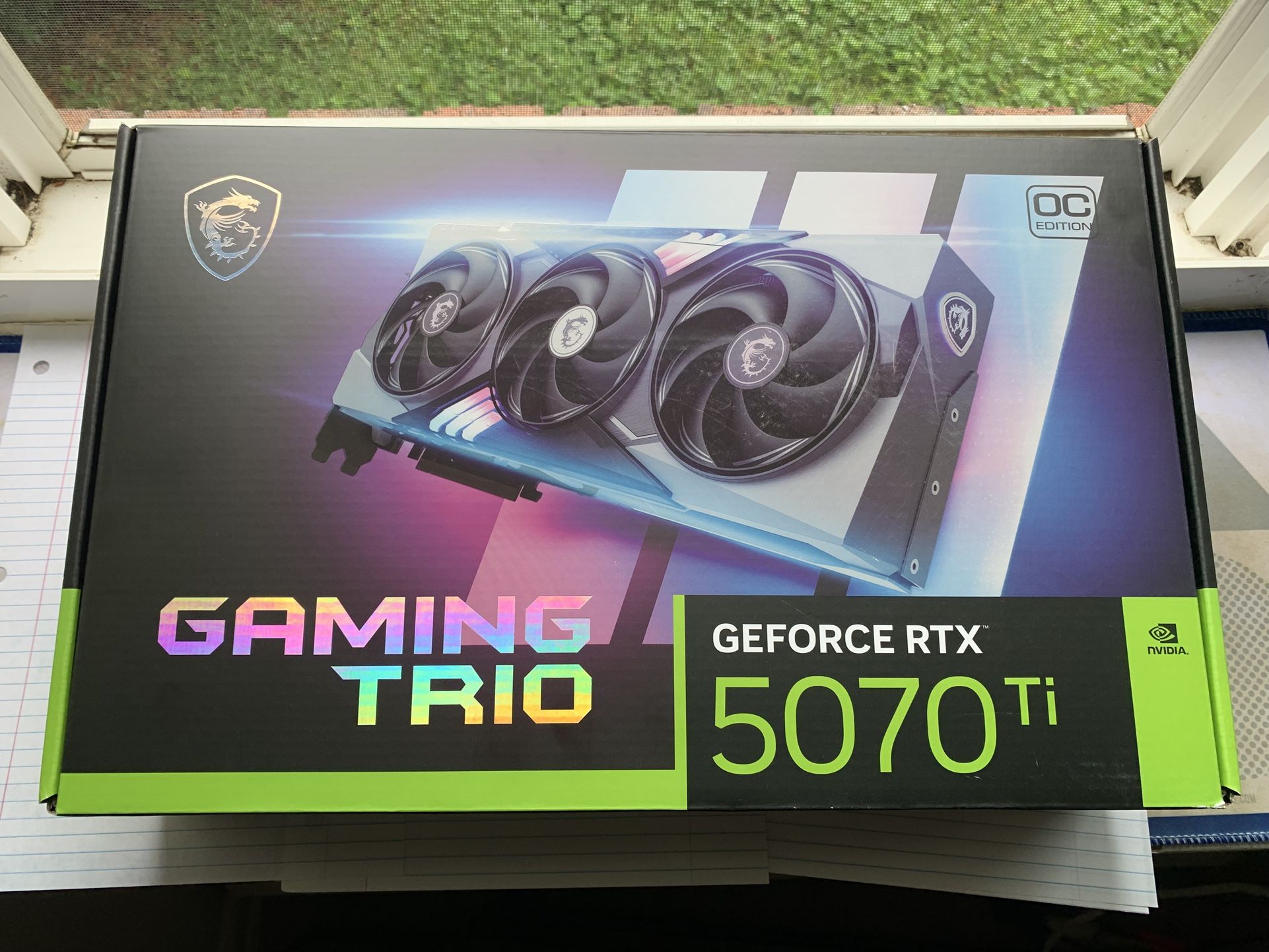 MSI RTX 5070 Ti Gaming Trio OC Plus