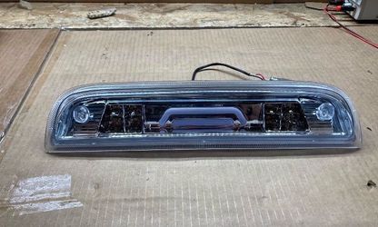 #B19 Fit 14-18 Silverado gmc Sierra 3rd third Chrome Housing LED High Mount 3rd Third Brake Light