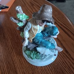 Porcelain Boy Figurine 