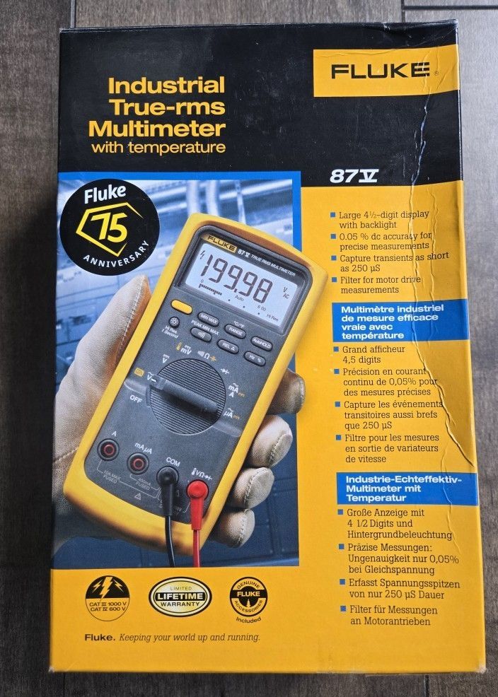FLUKE 87V True-rms Multimeter
