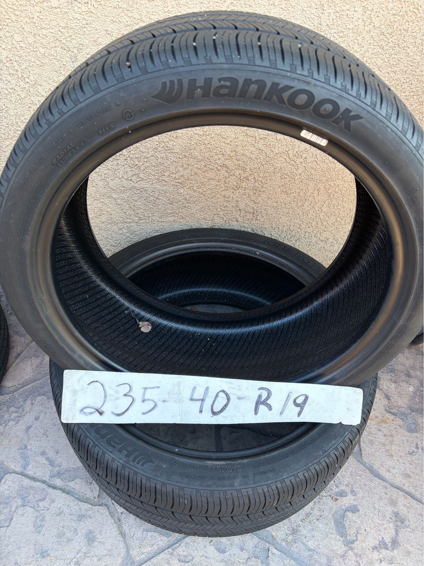 235. 40r 19set of two tires $69