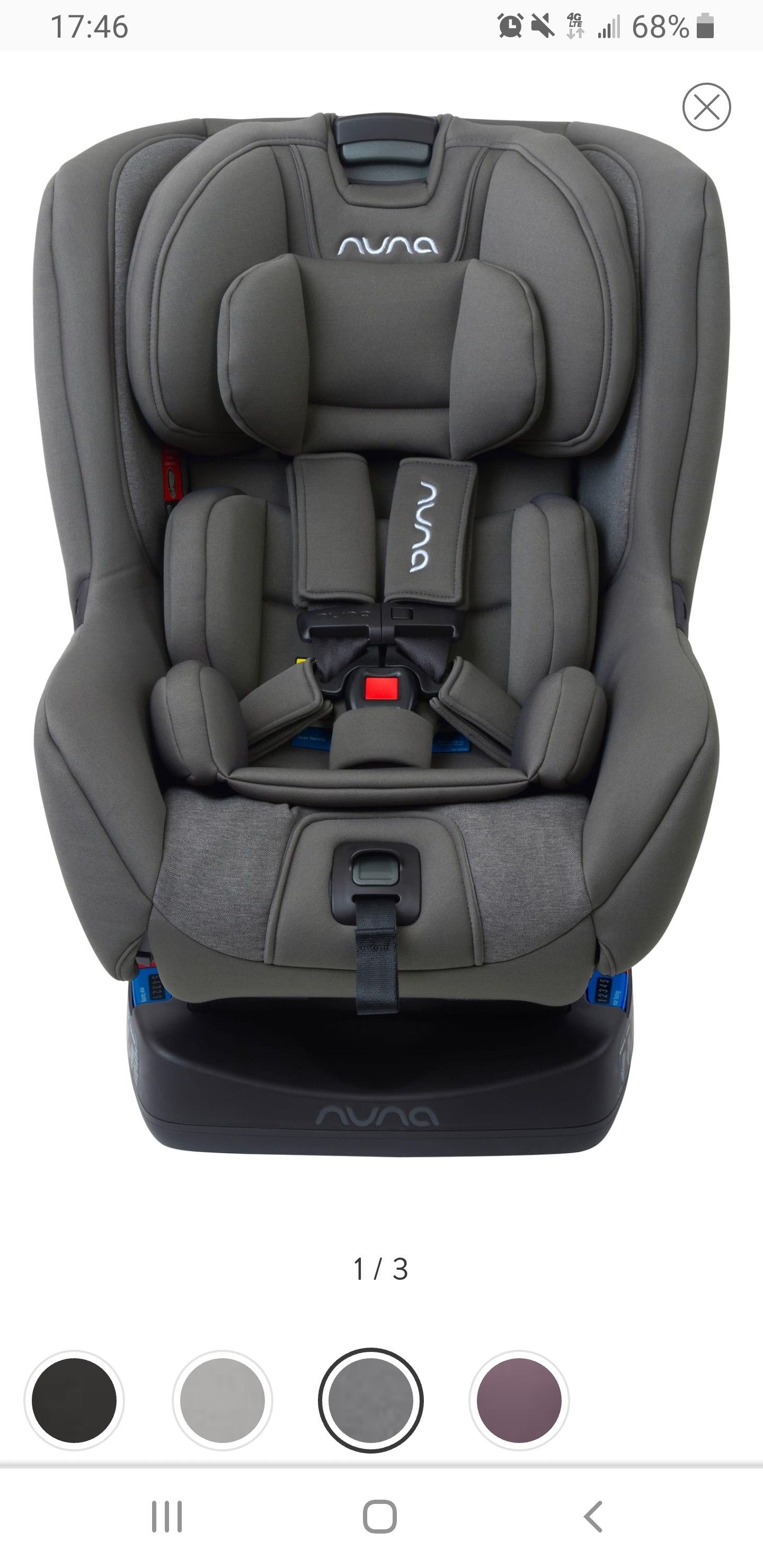 New Nuna RAVA carseat