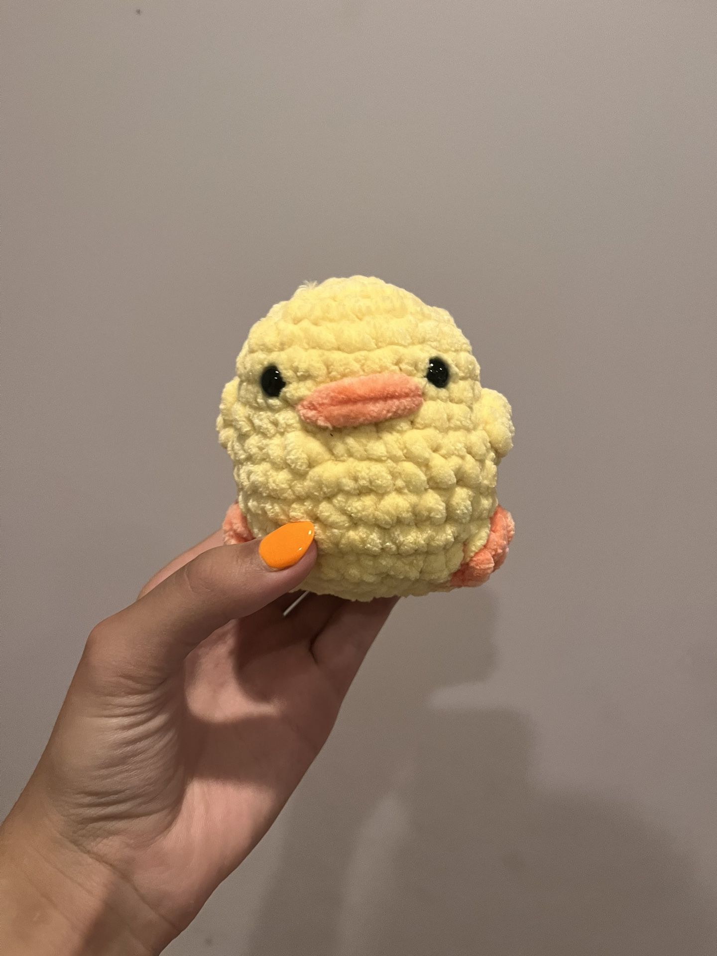 Crochet Duck Stress Buddy